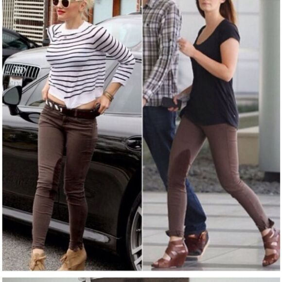 J Brand Jodphur Velvet Trimmed Riding Pants Size 25 - Picture 10 of 10